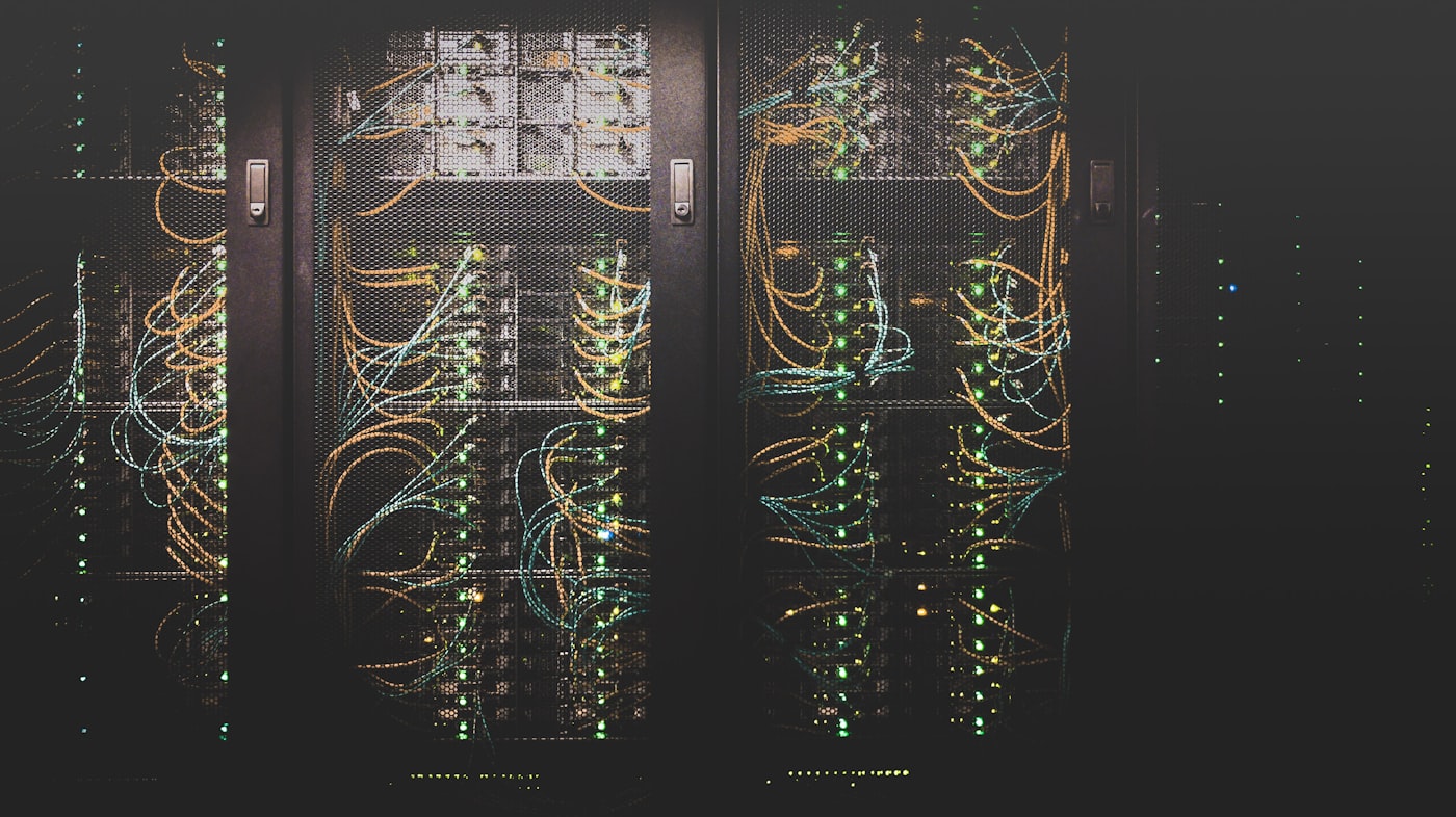 Servidores de hosting en centro de datos